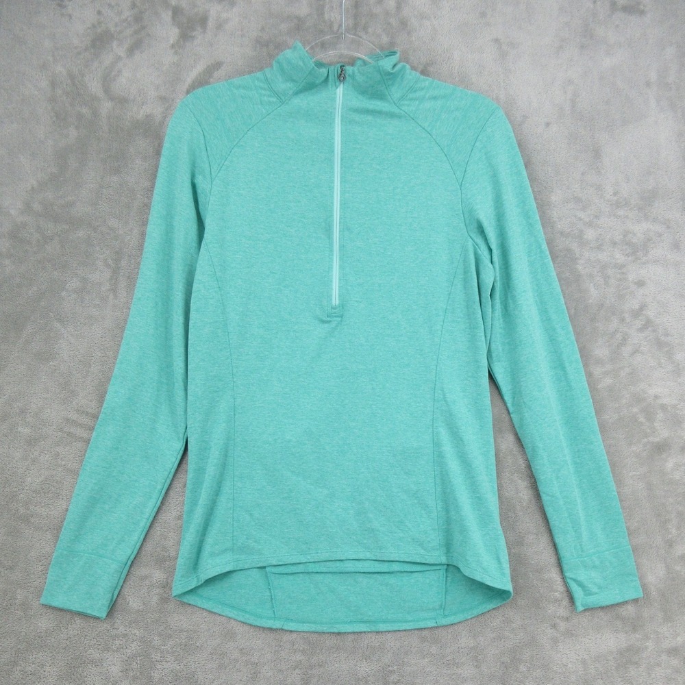 Bontrager Vella LS Thermal Jersey Womens Size Large Cycling Quarter Zip Top